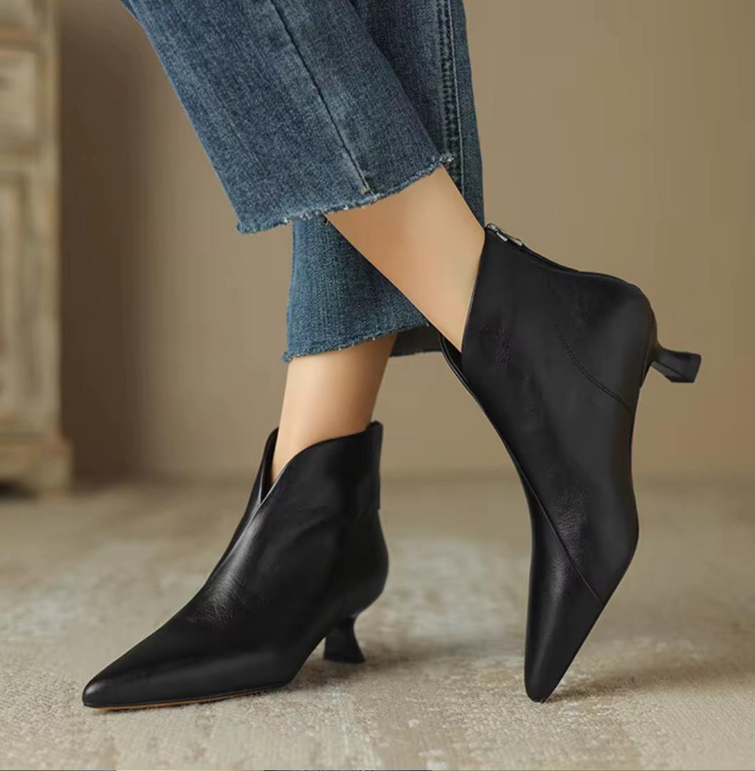 Pointy Stiletto Heels Boots