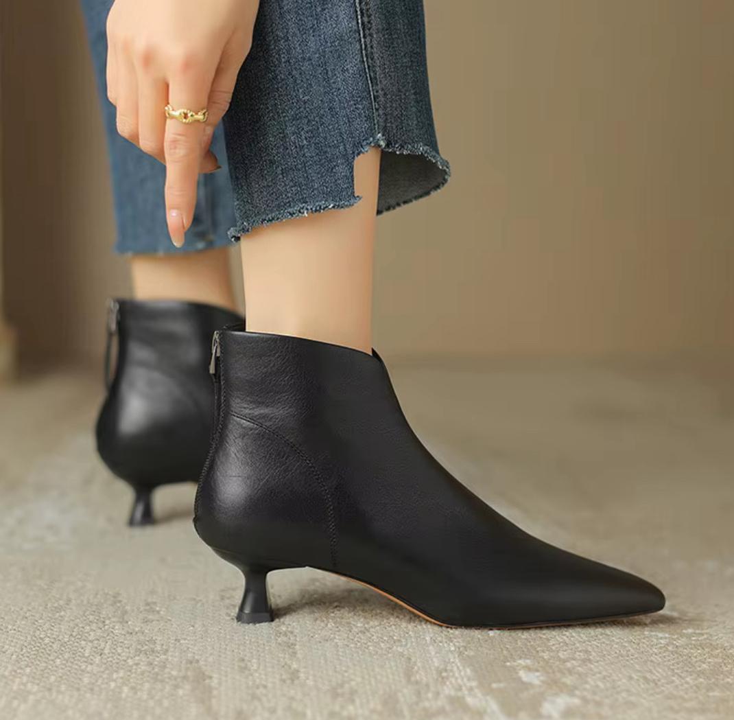Pointy Stiletto Heels Boots