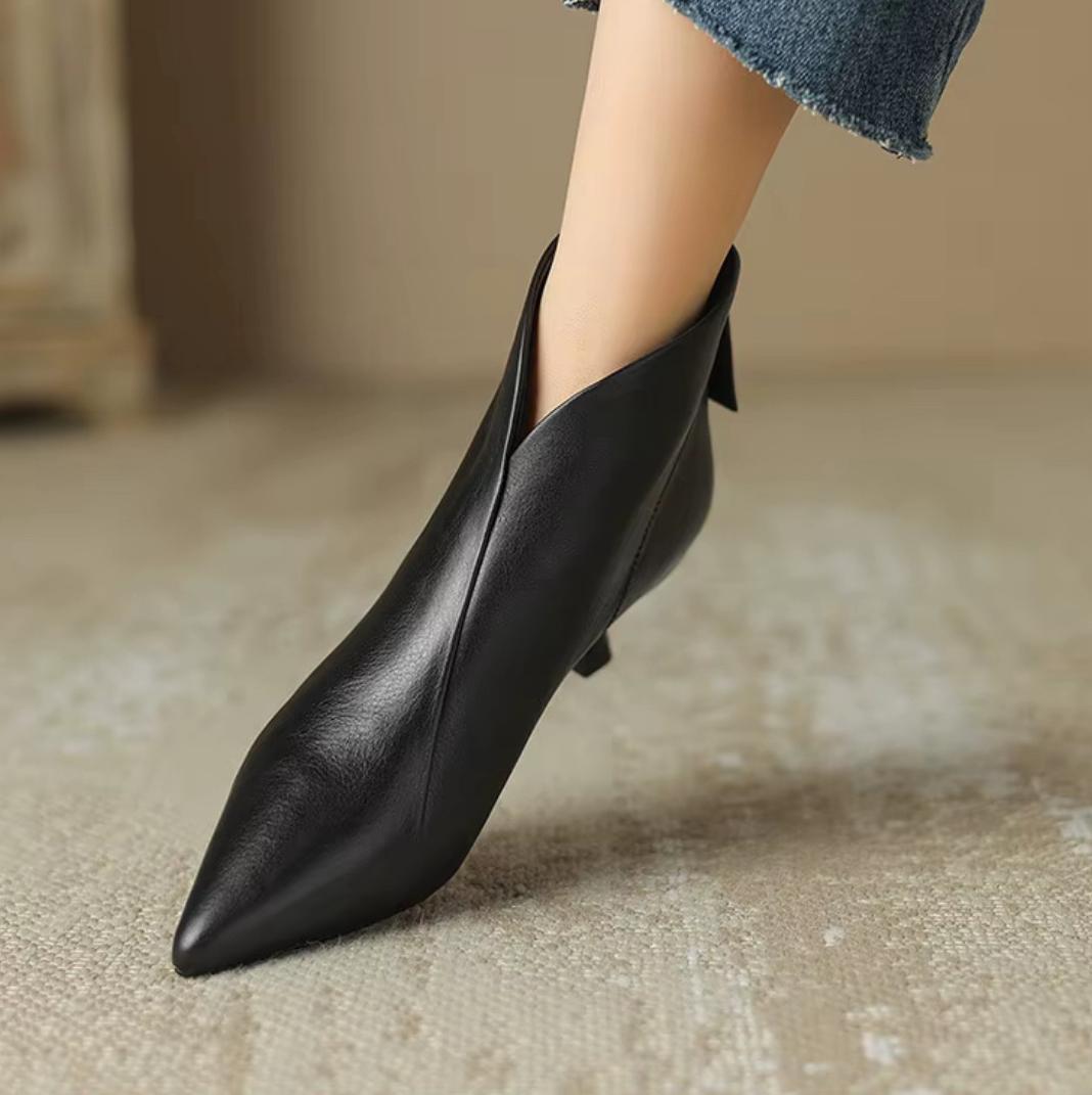Pointy Stiletto Heels Boots