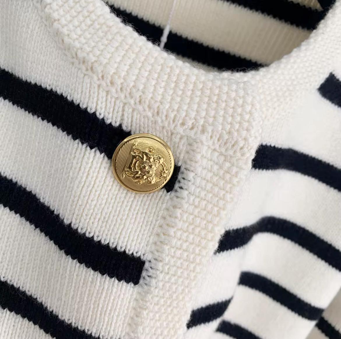 French Loose Short Sweater Jacket