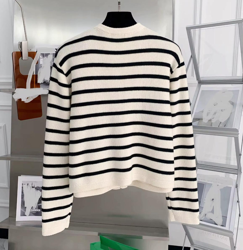 French Loose Short Sweater Jacket